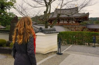 Exploring Shrines Kyoto Japan