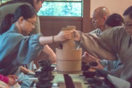 Japanese monastic dining